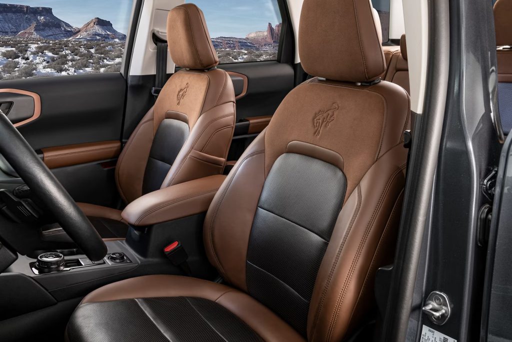 2024 Ford Bronco Spor Interiort
