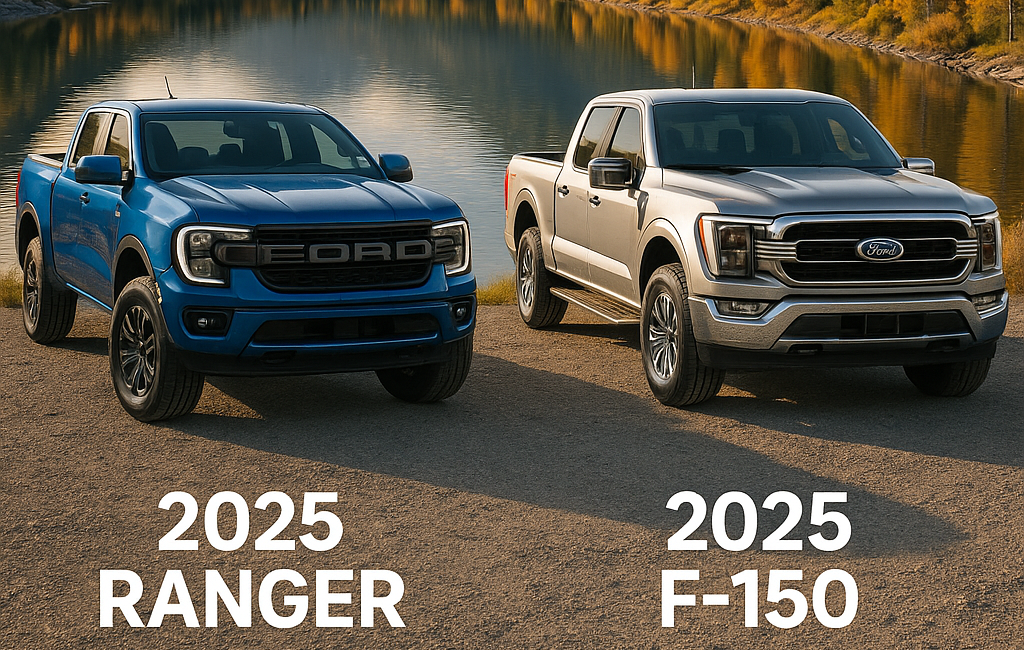 2025 Ford Ranger and F-150 Comparison