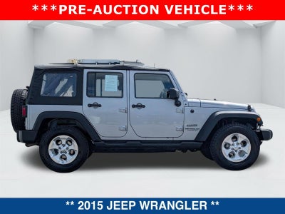 2015 Jeep Wrangler Unlimited Sport