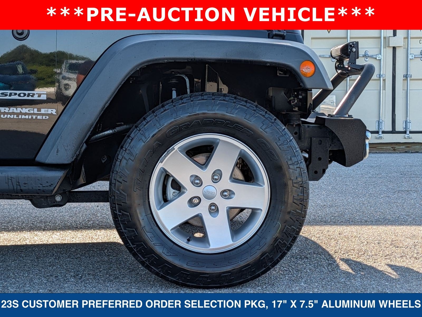 2013 Jeep Wrangler Unlimited Sport