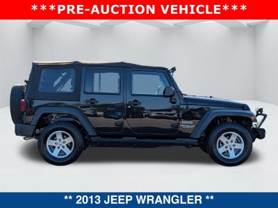 2013 Jeep Wrangler Unlimited Sport