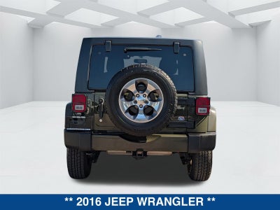 2016 Jeep Wrangler Unlimited Sahara