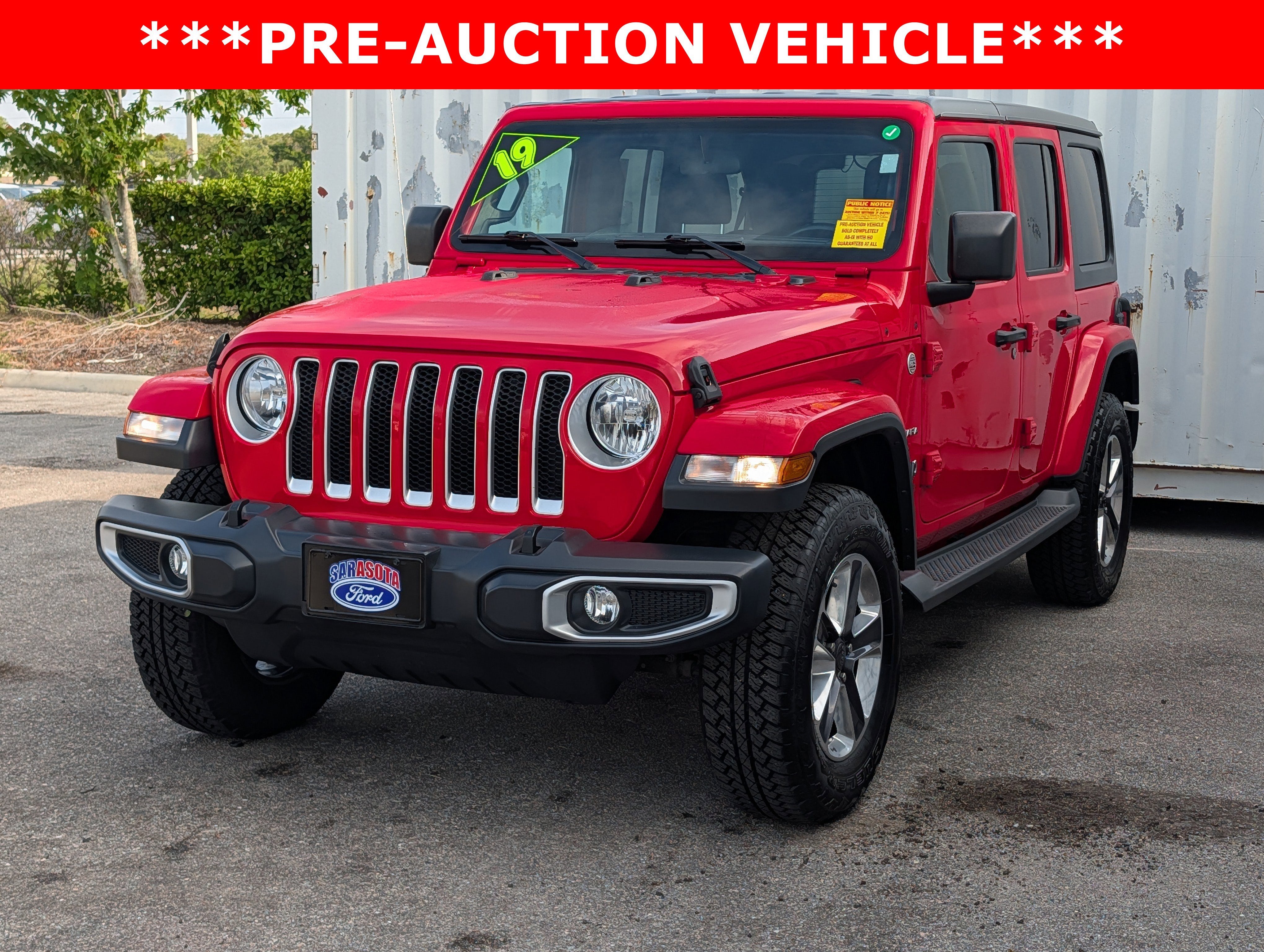 2019 Jeep Wrangler Unlimited Sahara