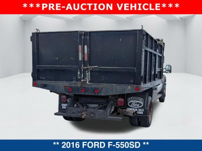2016 Ford F-550 Chassis Cab XL