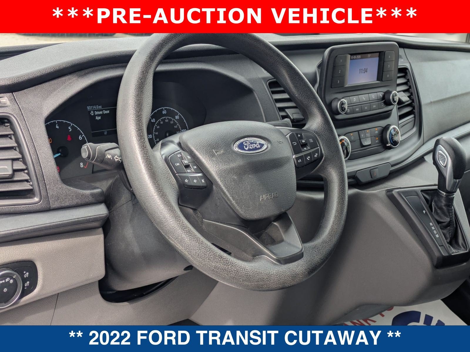 2022 Ford Transit-350 Cutaway BASE