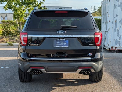 2018 Ford Explorer Platinum