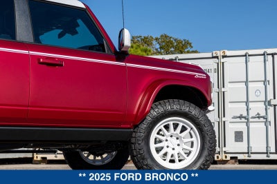 2025 Ford Bronco Heritage Edition