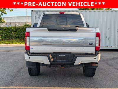 2017 Ford F-250 Platinum