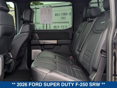 2026 Ford F-250 Platinum