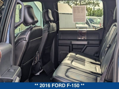 2016 Ford F-150 Platinum