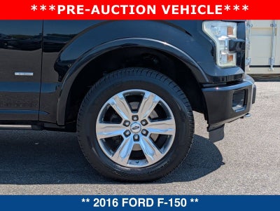 2016 Ford F-150 Platinum