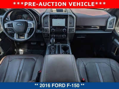 2016 Ford F-150 Platinum