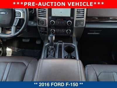 2016 Ford F-150 Platinum