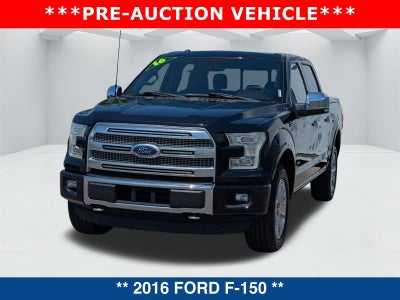 2016 Ford F-150 Platinum