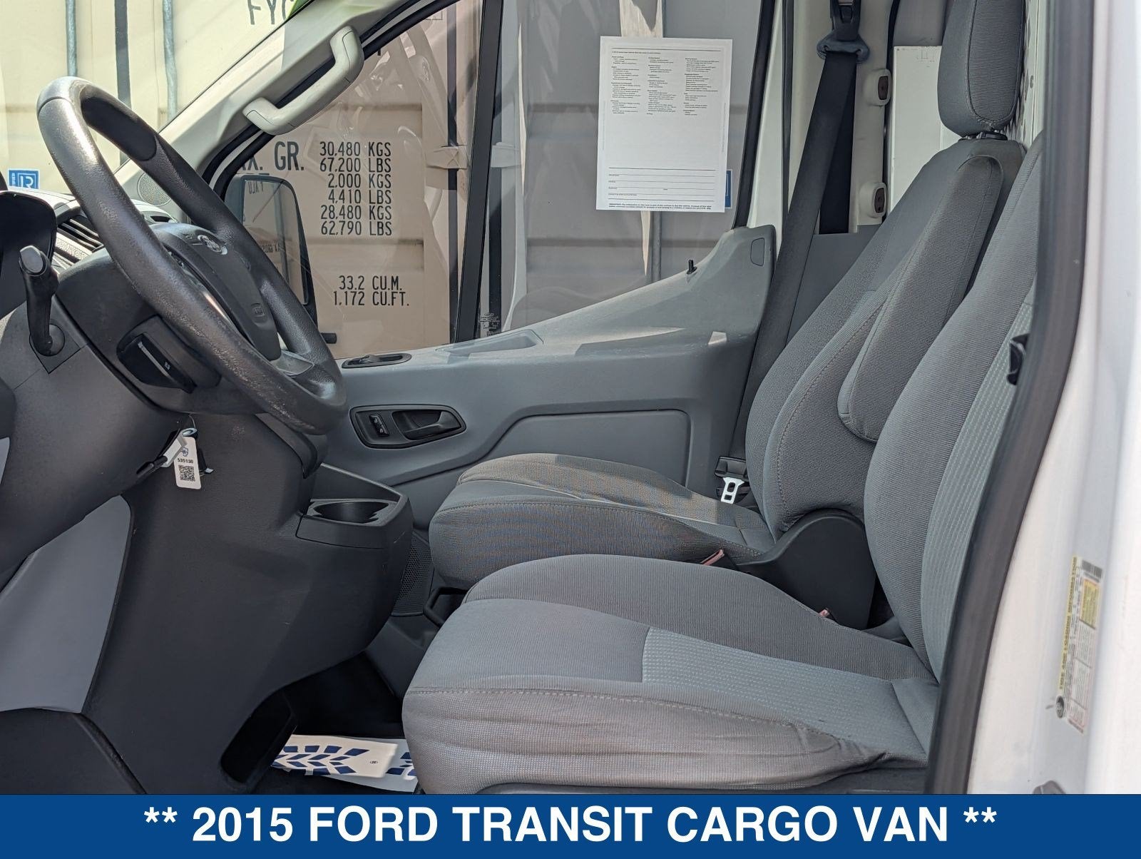 2015 Ford Transit-250 130 WB Low Roof Cargo
