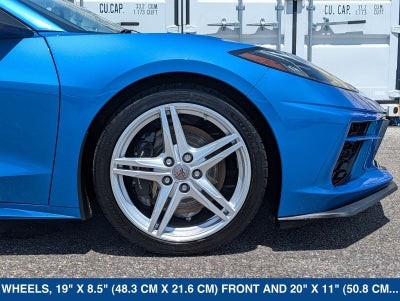 2025 Chevrolet Corvette Stingray w/2LT