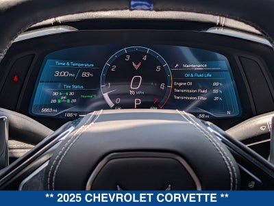 2025 Chevrolet Corvette Stingray w/2LT