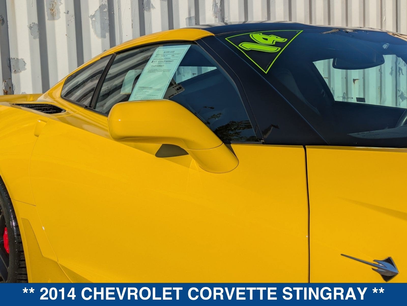 2014 Chevrolet Corvette Stingray Z51