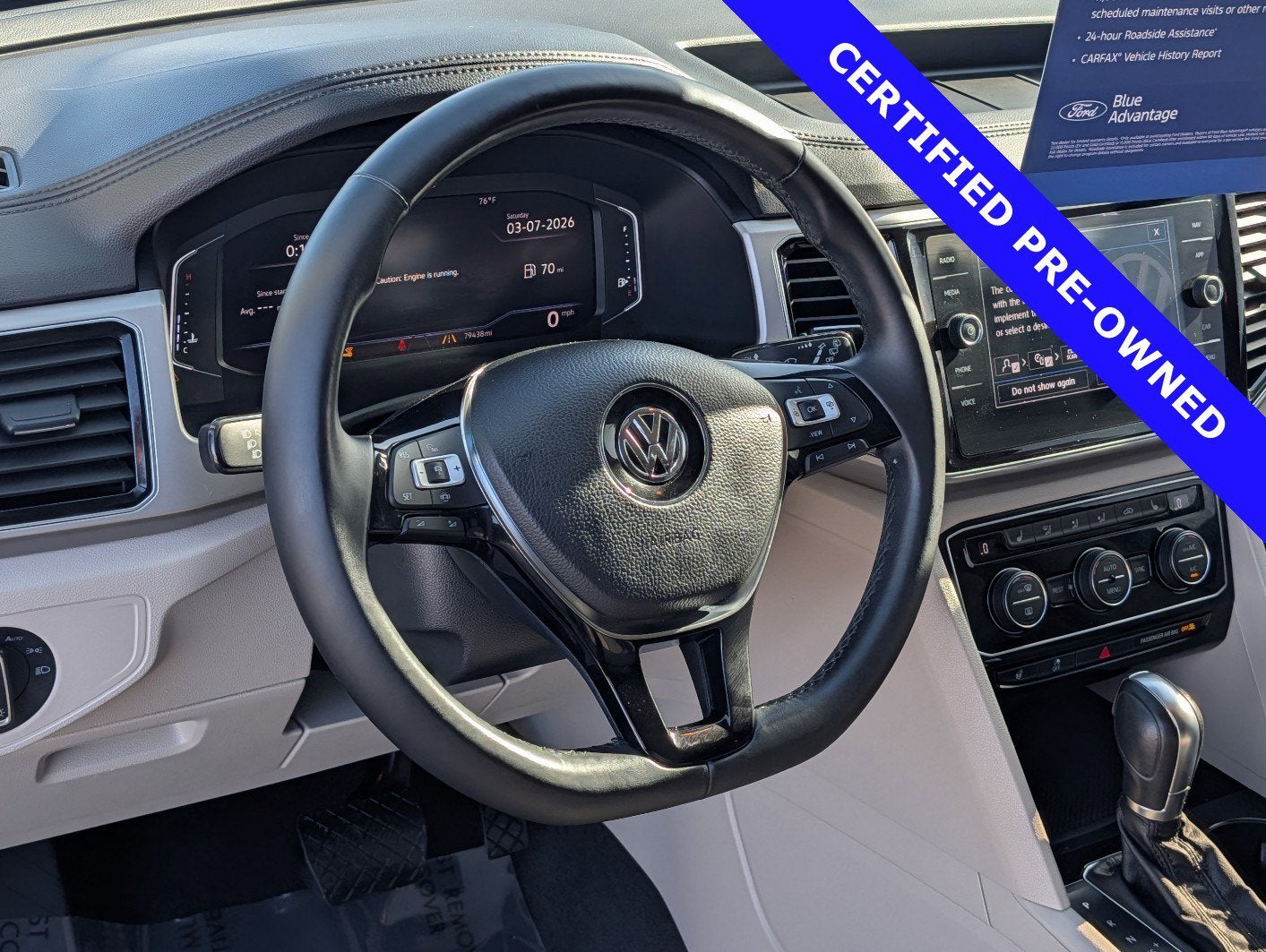 2019 Volkswagen Atlas 3.6 SEL