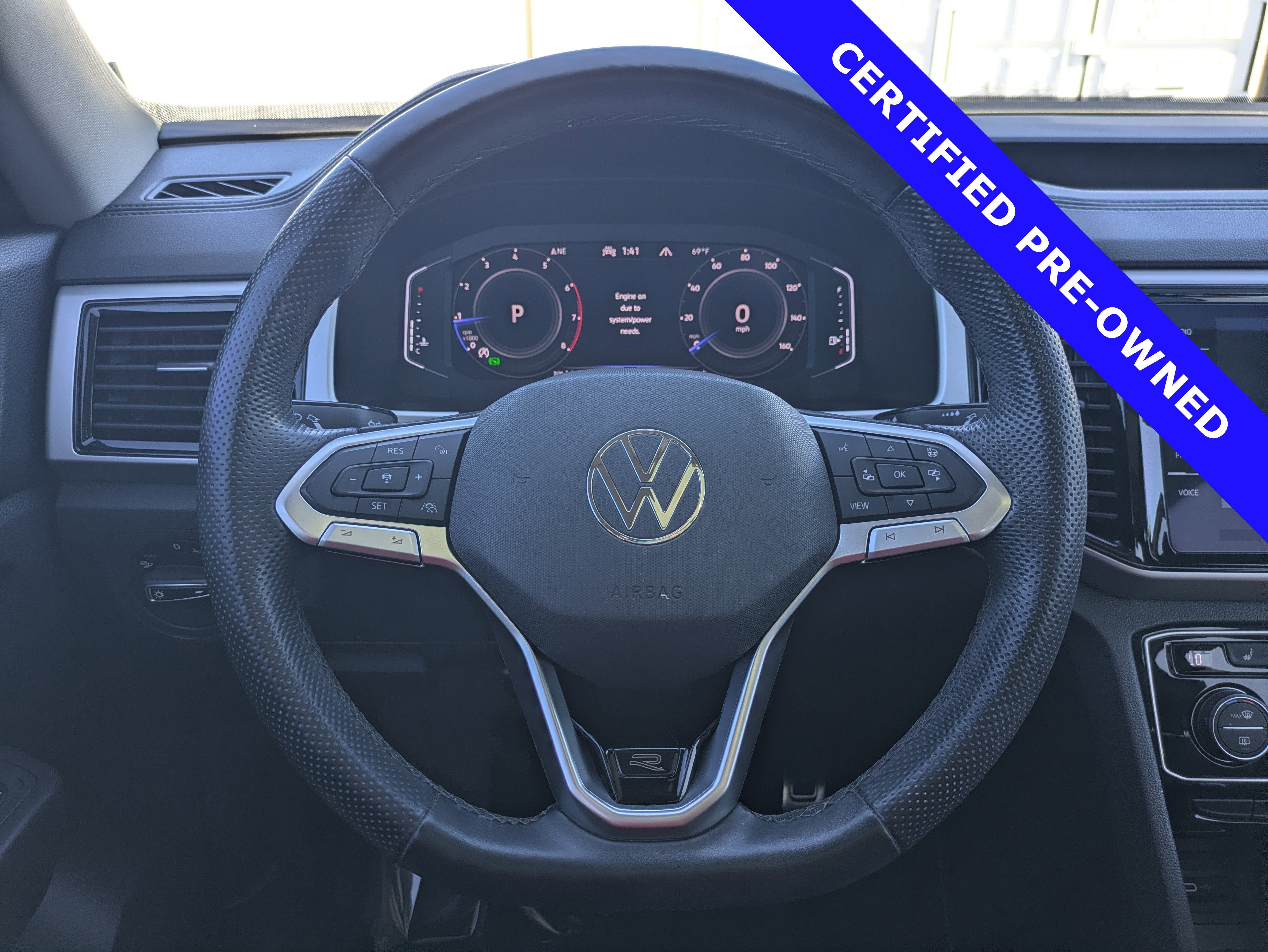 2023 Volkswagen Atlas 3.6 V6 SEL R-Line Black