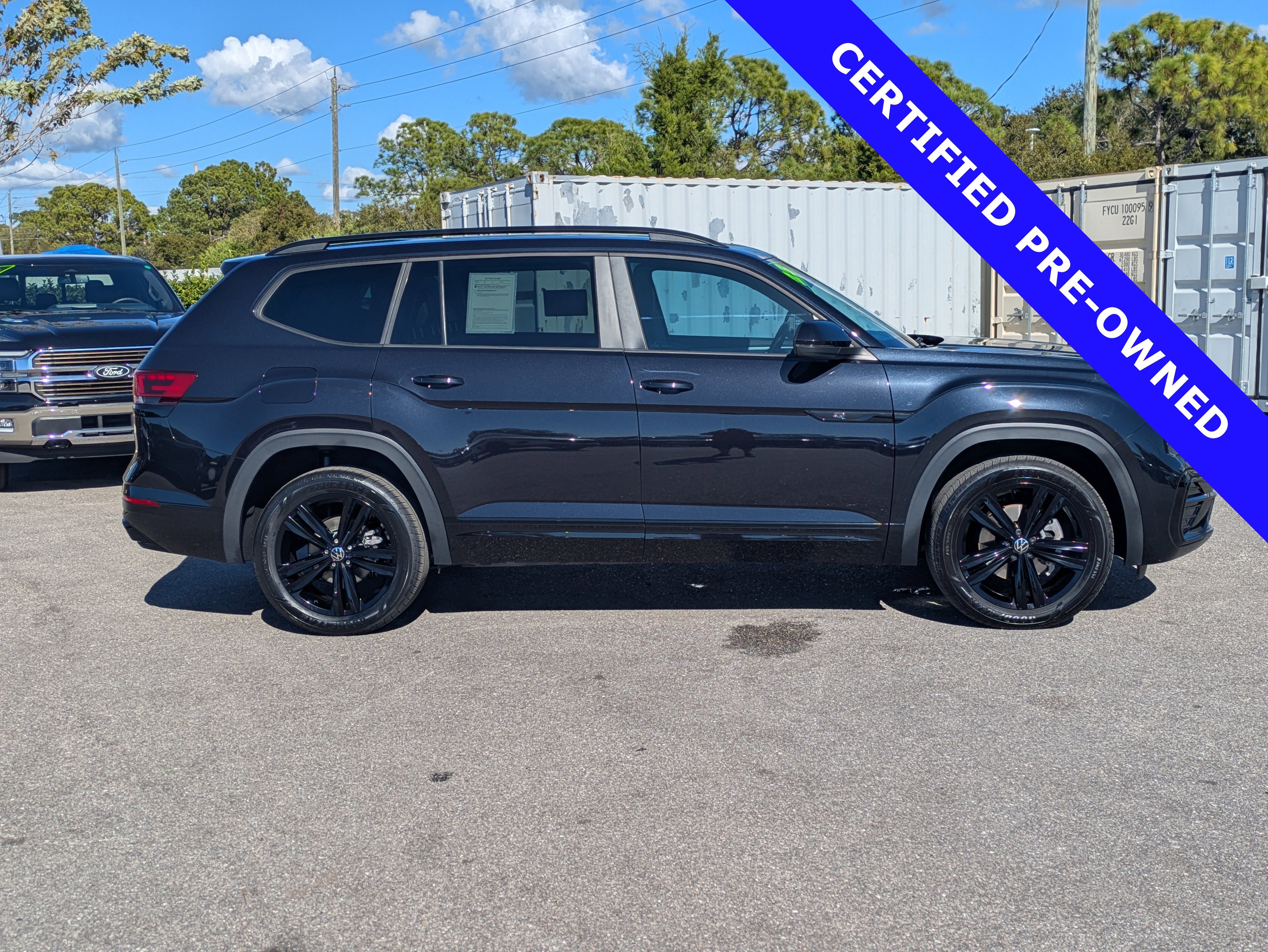 2023 Volkswagen Atlas 3.6 V6 SEL R-Line Black