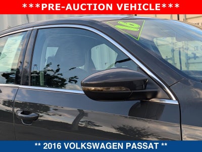 2016 Volkswagen Passat 1.8T R-Line w/ Comfort
