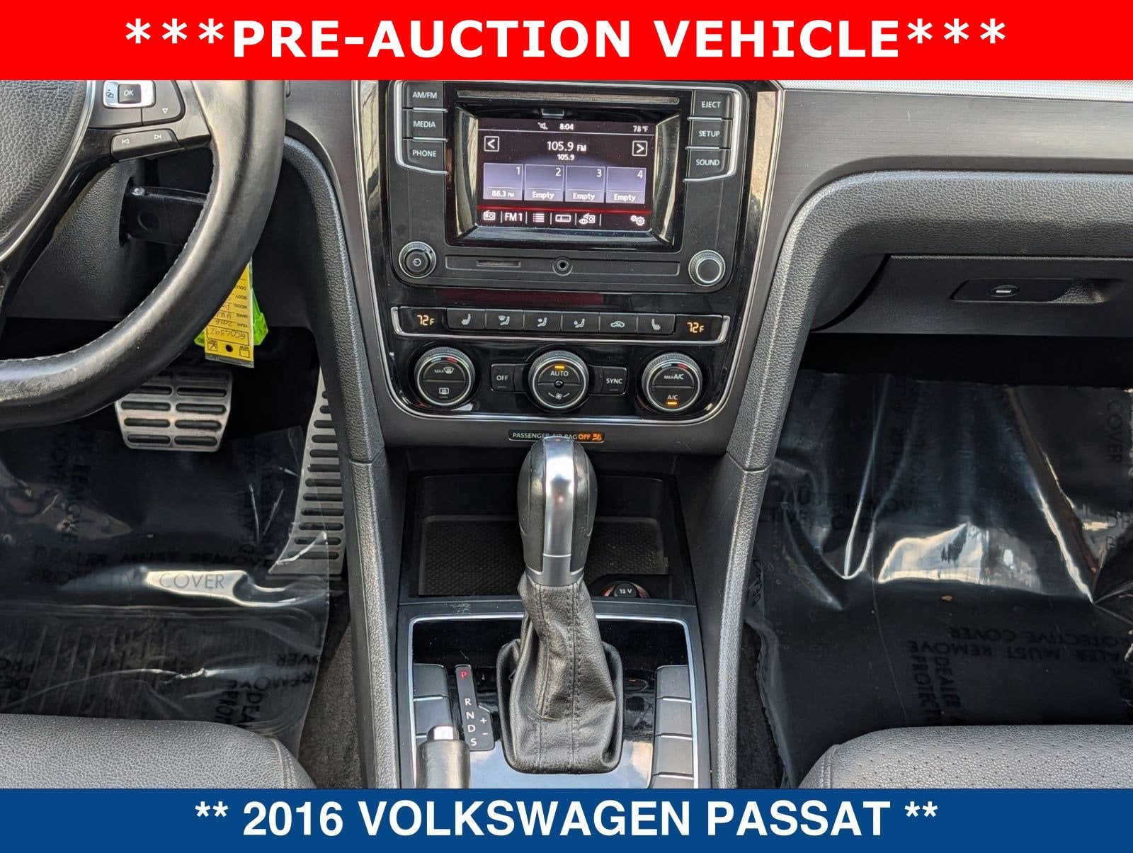 2016 Volkswagen Passat 1.8T R-Line w/ Comfort