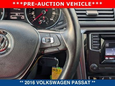 2016 Volkswagen Passat 1.8T R-Line w/ Comfort