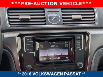 2016 Volkswagen Passat 1.8T R-Line w/ Comfort