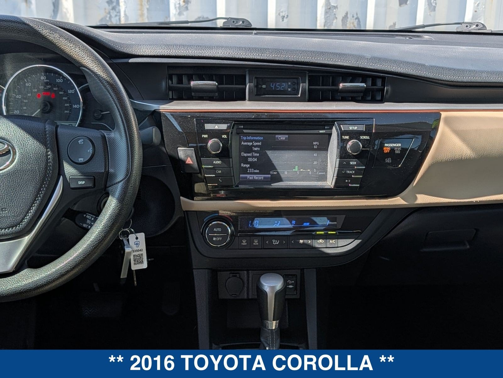2016 Toyota Corolla LE