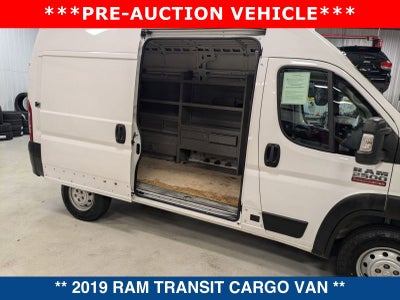 2019 RAM ProMaster 2500 136 WB High Roof Cargo