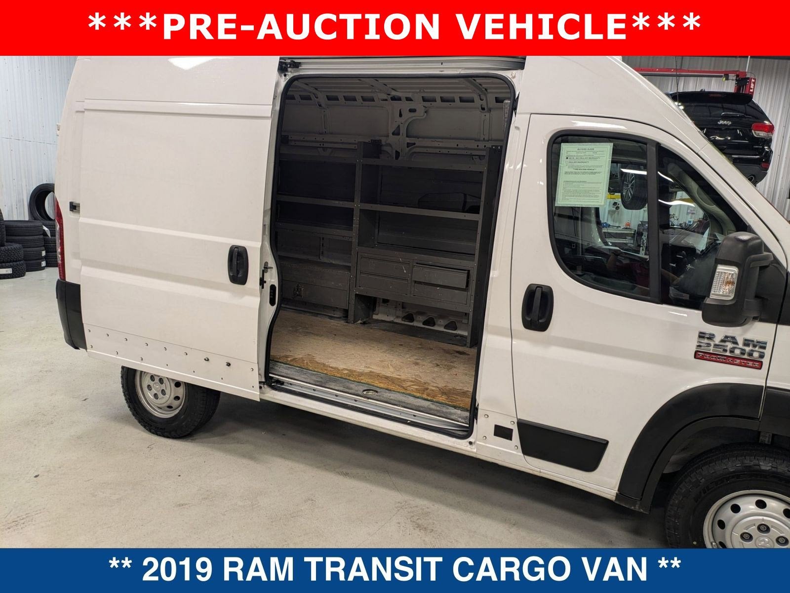 2019 RAM ProMaster 2500 136 WB High Roof Cargo