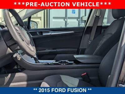 2015 Ford Fusion SE