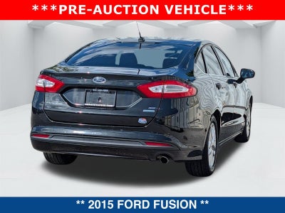 2015 Ford Fusion SE
