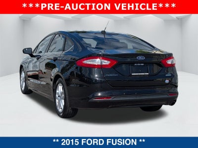 2015 Ford Fusion SE
