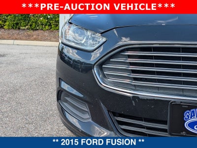 2015 Ford Fusion SE
