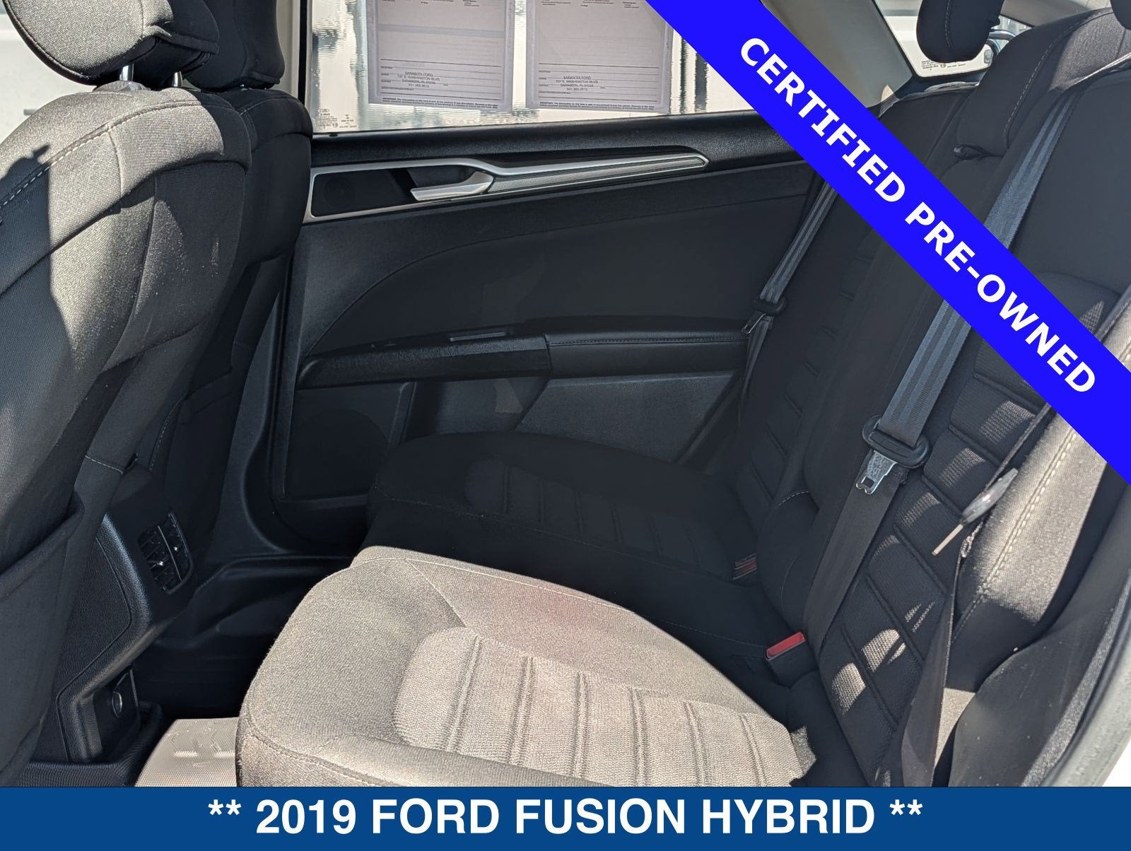 2019 Ford Fusion Hybrid SE