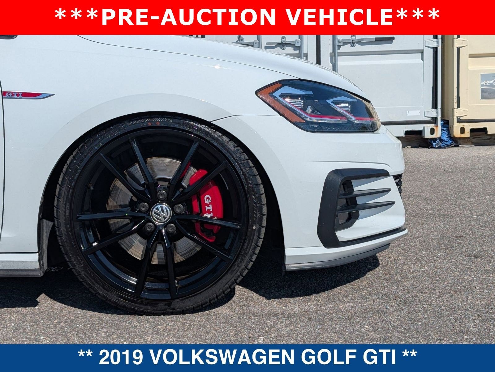 2019 Volkswagen Golf GTI 2.0T Rabbit Edition