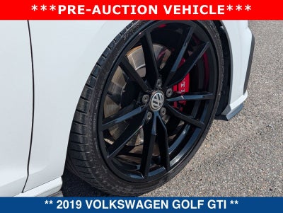 2019 Volkswagen Golf GTI 2.0T Rabbit Edition
