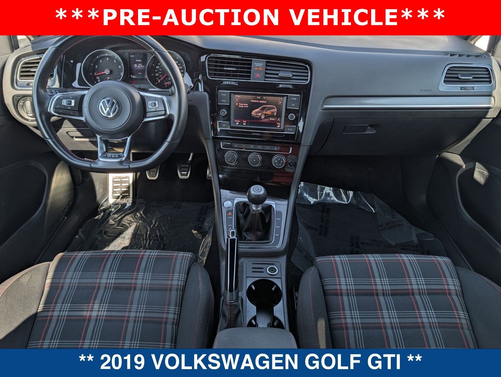 2019 Volkswagen Golf GTI 2.0T Rabbit Edition