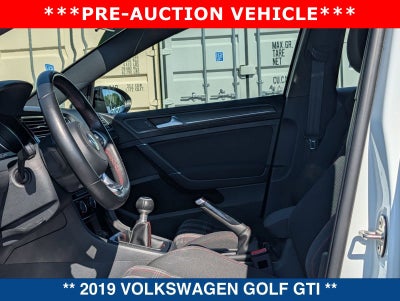 2019 Volkswagen Golf GTI 2.0T Rabbit Edition