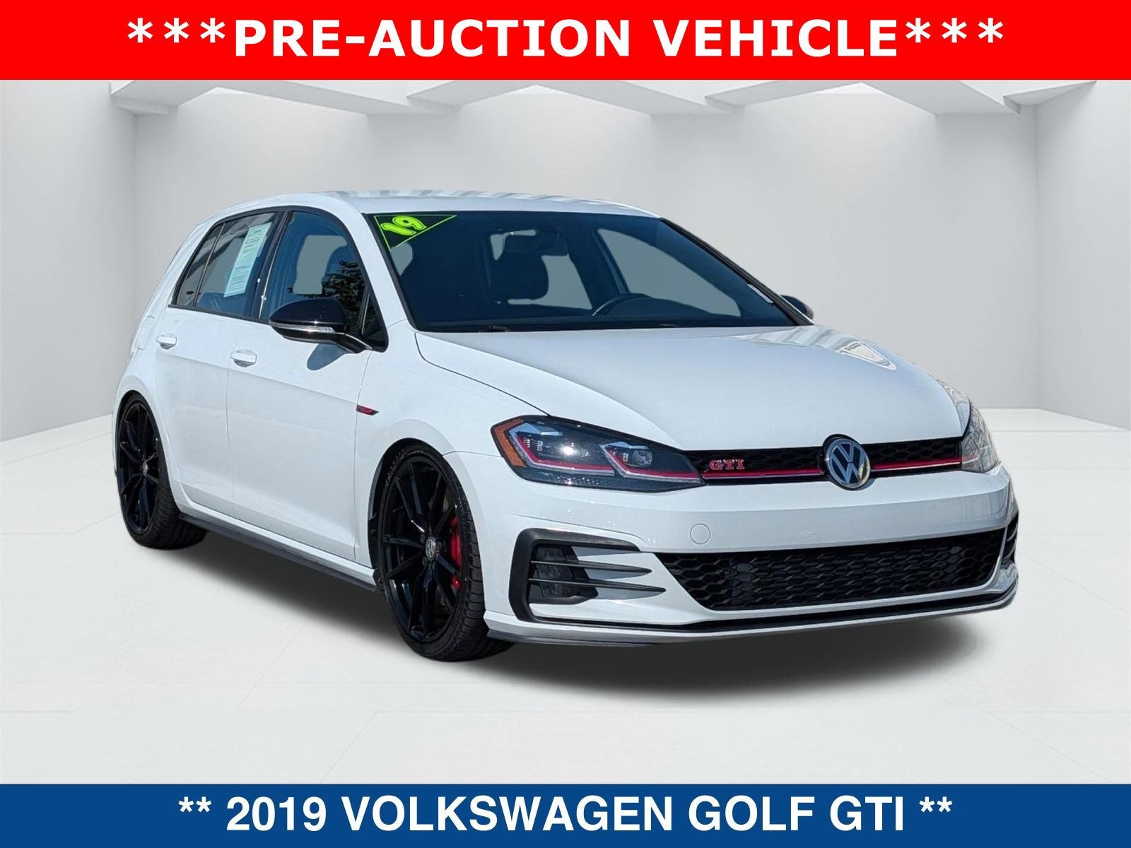2019 Volkswagen Golf GTI 2.0T Rabbit Edition