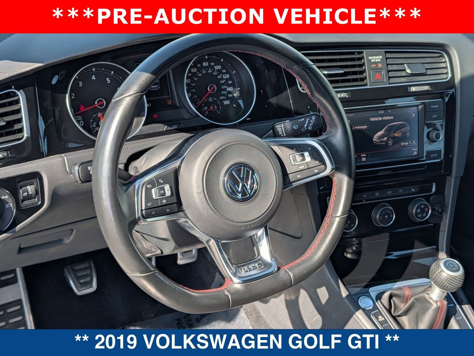 2019 Volkswagen Golf GTI 2.0T Rabbit Edition