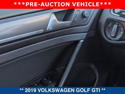 2019 Volkswagen Golf GTI 2.0T Rabbit Edition