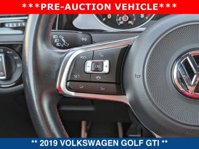 2019 Volkswagen Golf GTI 2.0T Rabbit Edition