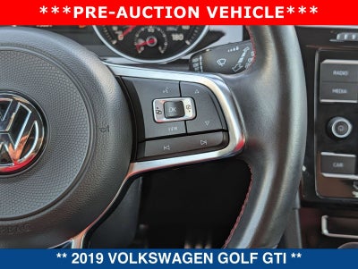 2019 Volkswagen Golf GTI 2.0T Rabbit Edition
