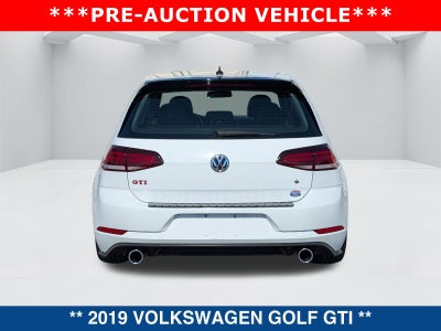 2019 Volkswagen Golf GTI 2.0T Rabbit Edition