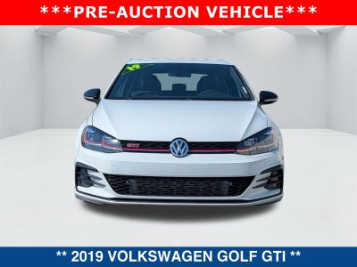 2019 Volkswagen Golf GTI 2.0T Rabbit Edition