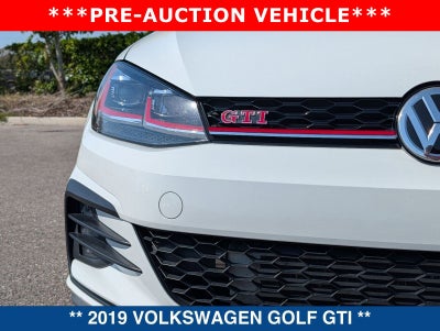 2019 Volkswagen Golf GTI 2.0T Rabbit Edition