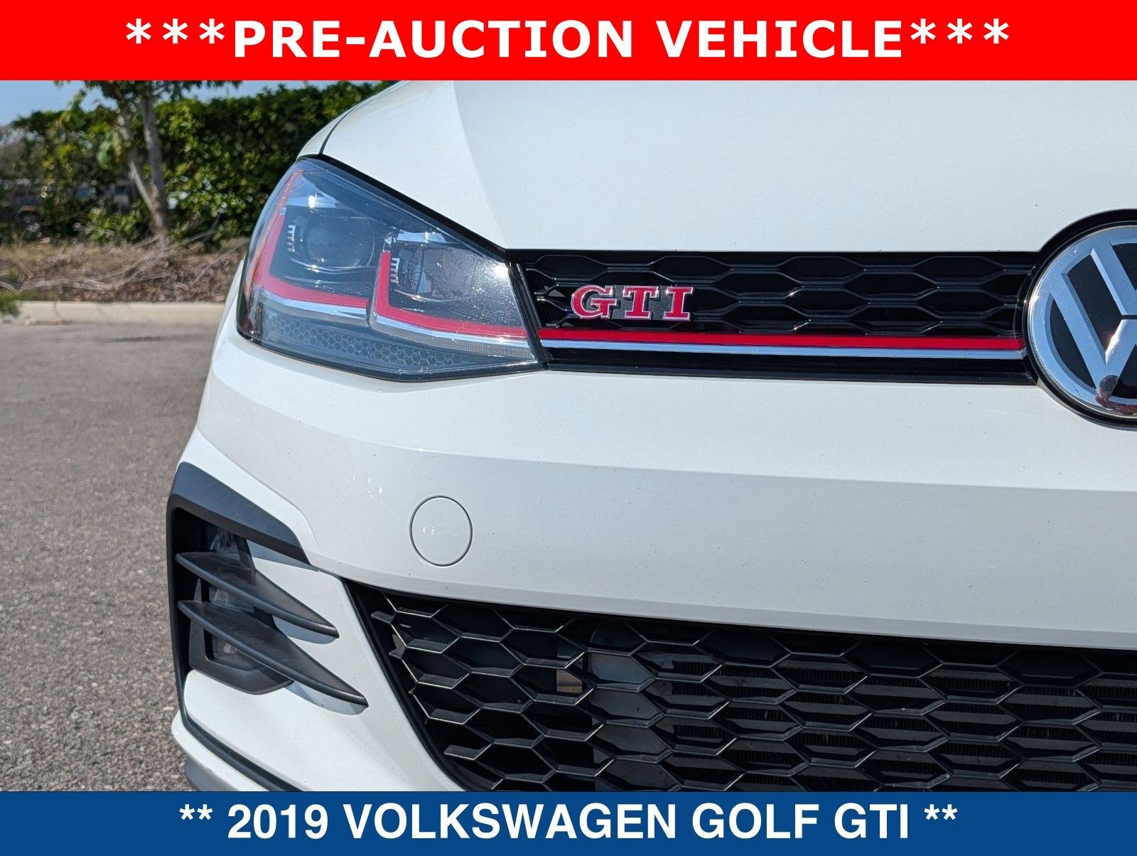 2019 Volkswagen Golf GTI 2.0T Rabbit Edition
